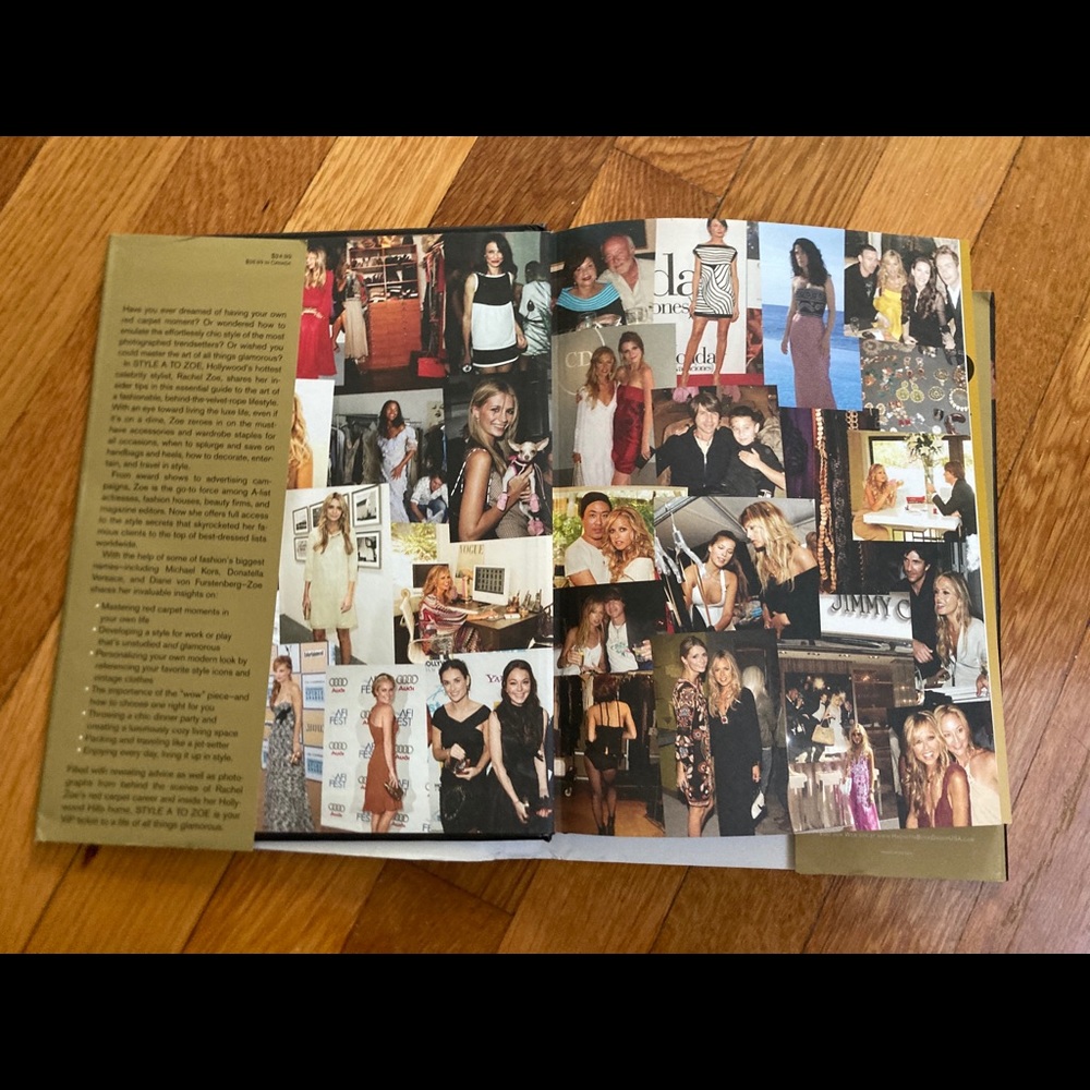 MUST GO ‼️ NWOT Rachel Zoe Hardcover A to Zoe BOOK. Read description 👇 - Picture 2 of 5